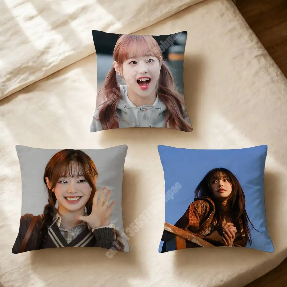 Фото Чехол для подушки/декоративной подушки Kpop C-Chuu Singer K-Kim J-Jiwoo для дивана, уютный акцент для спальни, декор для студии №1