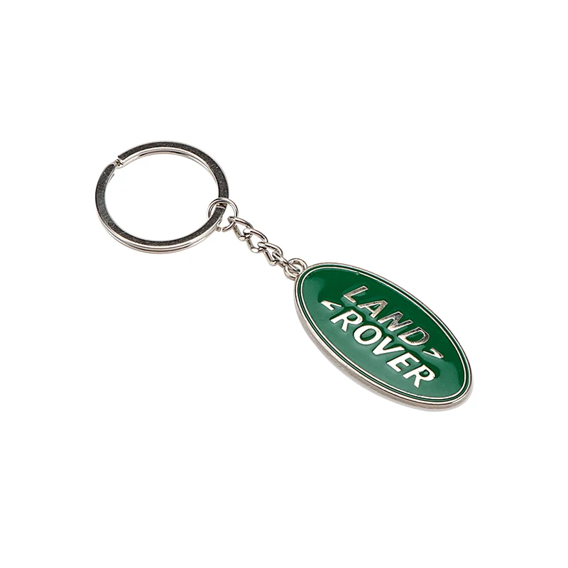 

3D Metal Car Key Ring For Land Rover Range Autobiography Freelander DISCOVERY Emblem Keychain Auto decoration Accessories