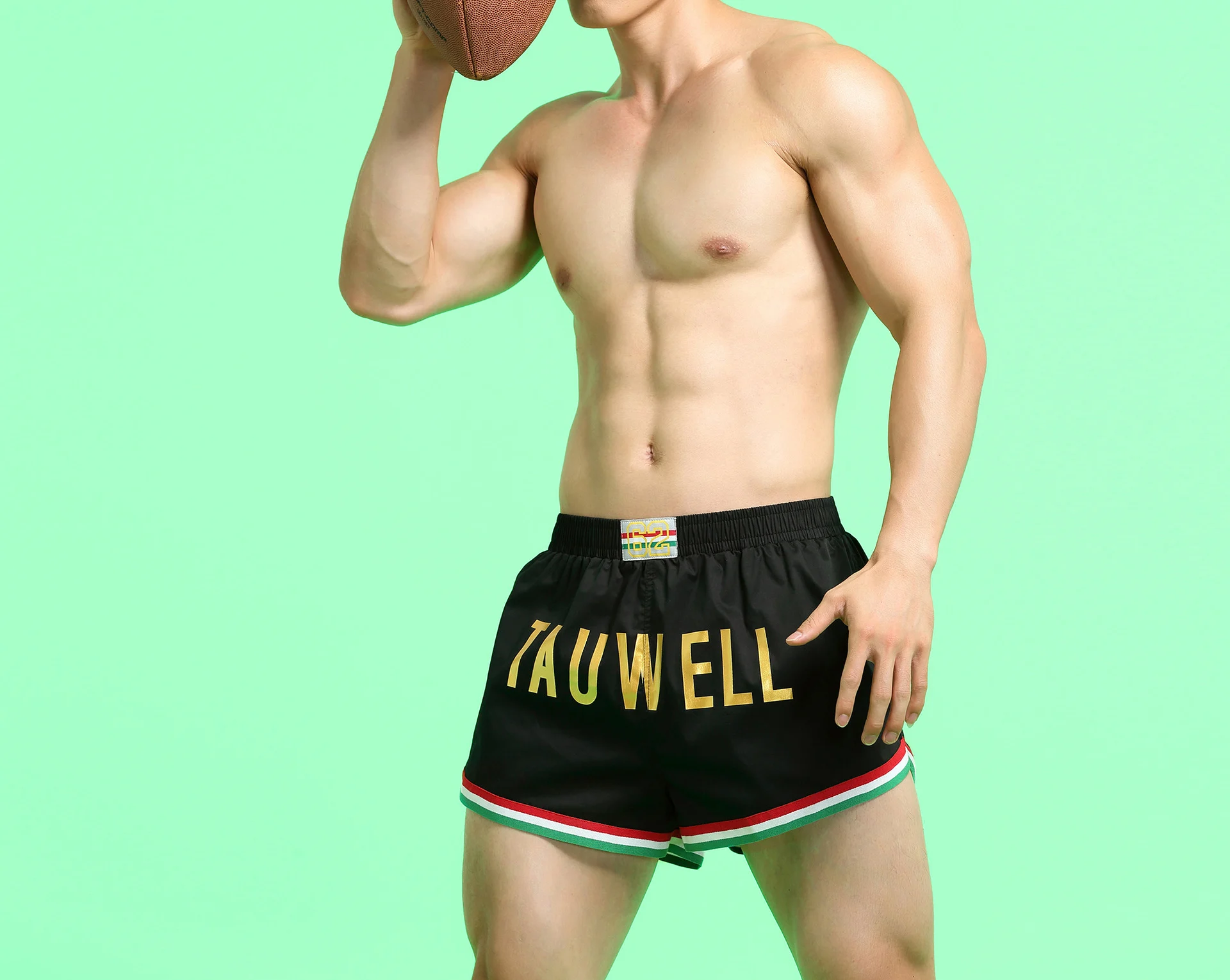 Мужские летние модные повседневные шорты TAUWELL спортивные домашние для фитнеса