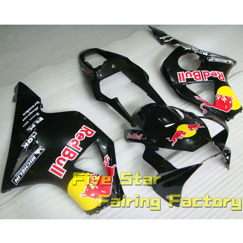 

Комплект обтекателей для мотоцикла Honda CBR 954 RR 2002 2003 CBR954RR кузов CBR900RR инъекция 954RR 900RR Black Bull