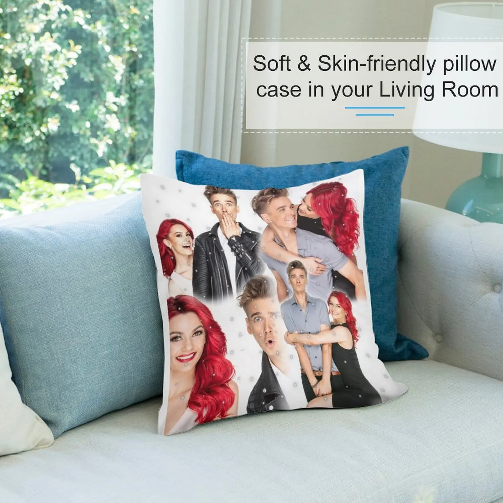 Подушка joe and dianne наволочки подушки для кровати рождественские декоративная