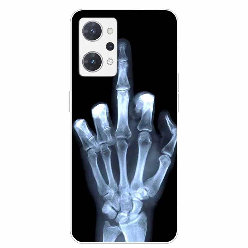 Для OPPO Reno 9A 5G Чехол Прозрачный силиконовый мягкий чехол из ТПУ для Oppo Reno9 A/Reno7 A