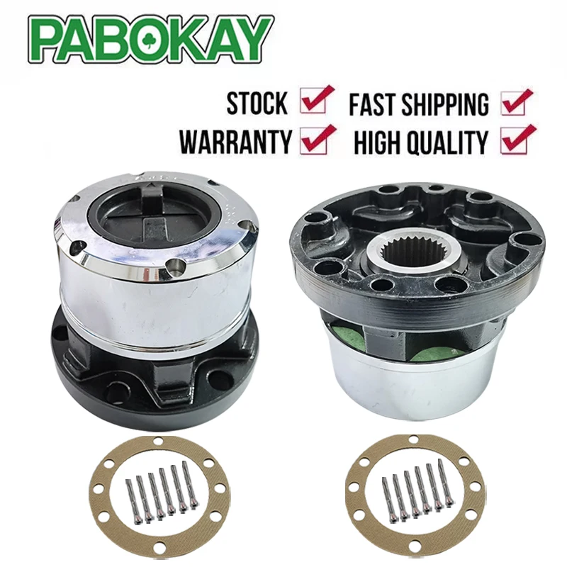 

2 pieces x FOR TOYOTA HiLux 4Runner LN/RN T100 86-96 4x4 Free locking wheel hub B009 AVM413