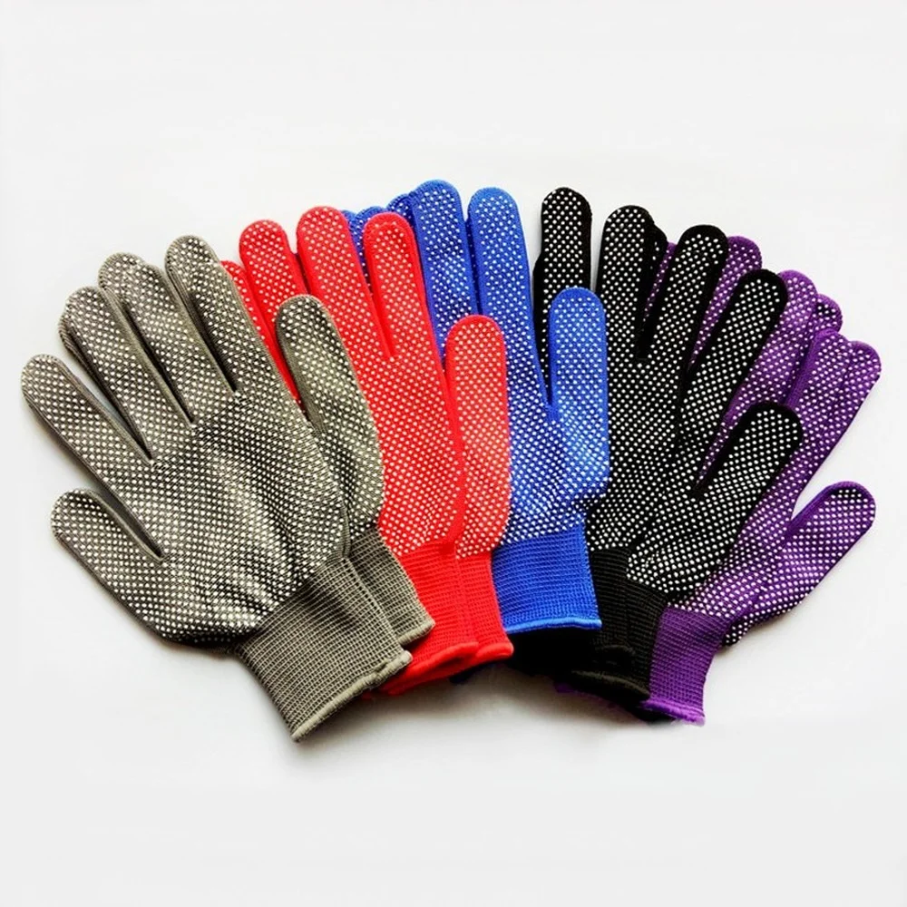 

New Double-sided Hair Straightener Curling Tong Hairdressing Heat Resistant Anti-Scald Finger Gloves Hair Salon Tools