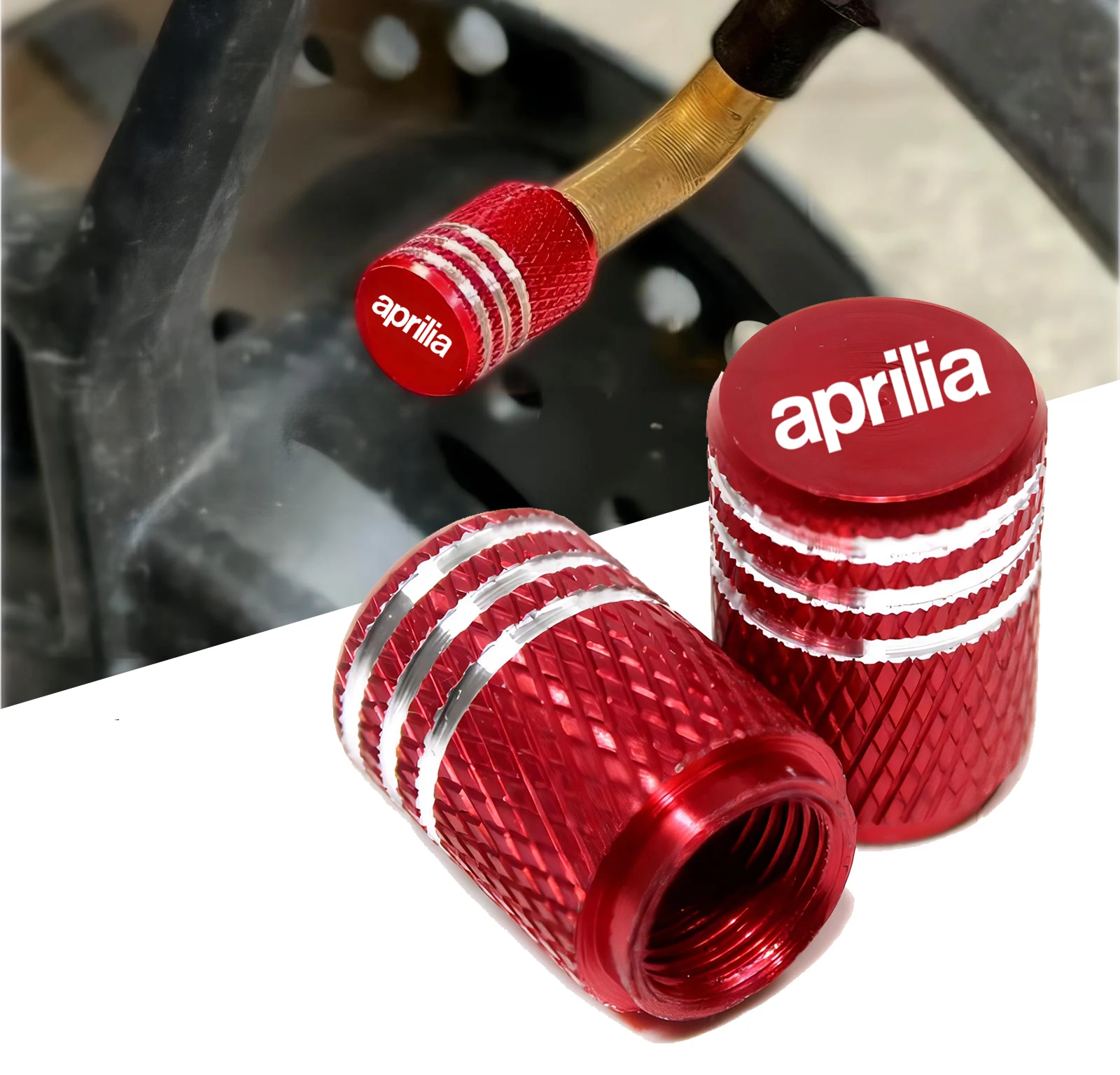 Колпачки для штока клапана колес герметичные чехлы Aprilia RSV4 RSV1000/R Caponord 1200 Dorsoduro 750