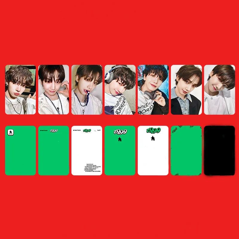 7 шт./компл. BOYNEXTDOOR мужская группа новый альбом ЛОМО-карта RIWOO LEEHAN открытка