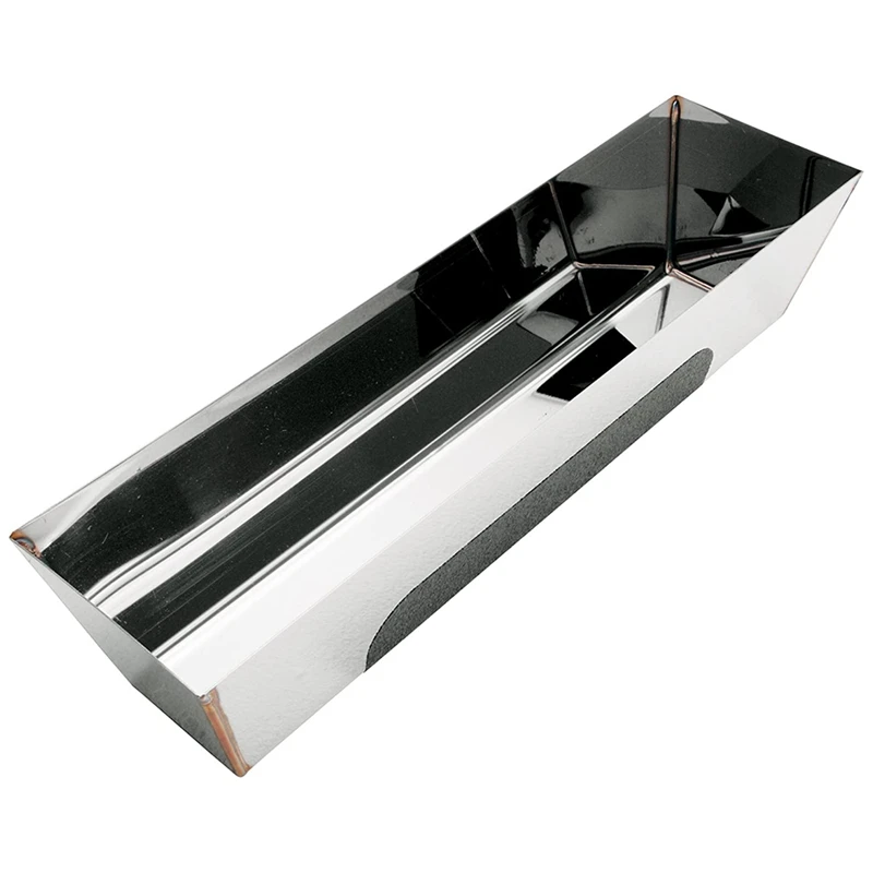 

12HRG Non Slip Contoured Stainless Steel Heliarc Mud Pan