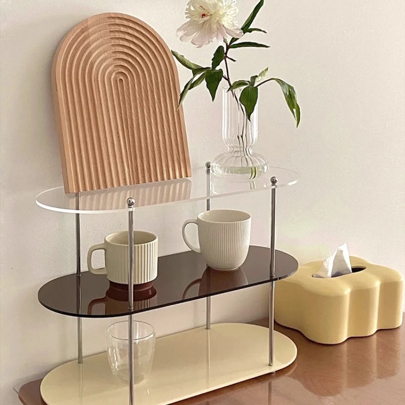 Купи Acrylic Cup Holder Ins Style Cosmetic Storage Shelf Home Decoration Creative Perfume Cup Display Stand за 3,070 рублей в магазине AliExpress