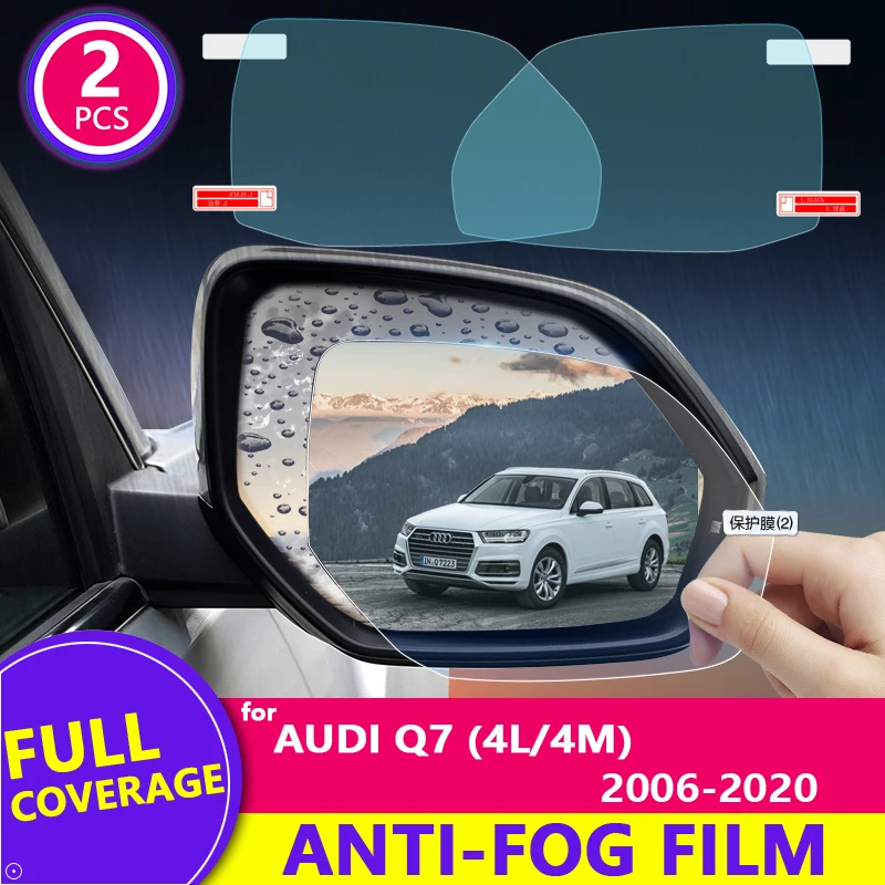 

Full Cover Anti Fog Rainproof Film for Audi Q7 2006~2020 Car Rearview Mirror Protective Film Foils Accessories 2010 2016 2018