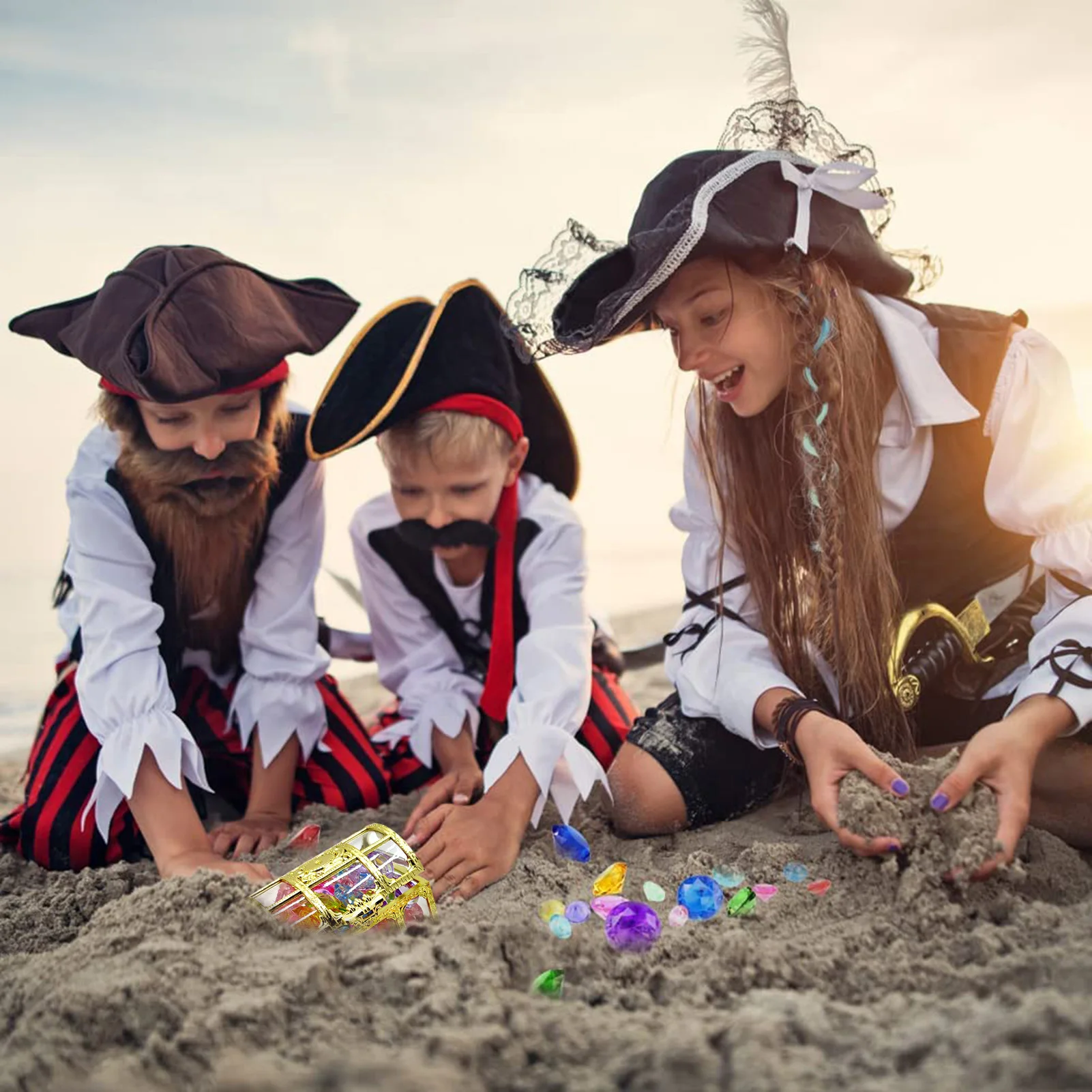 Бассейн для дайвинга ToysVivid яркий бокс сокровищ плавательный бассейн грузила