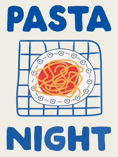 

Trendy Wine Cheers Print Posters Retro Poster Pasta Night Food Print Painting Bar Cart Art Decor Maximalist Room Decor