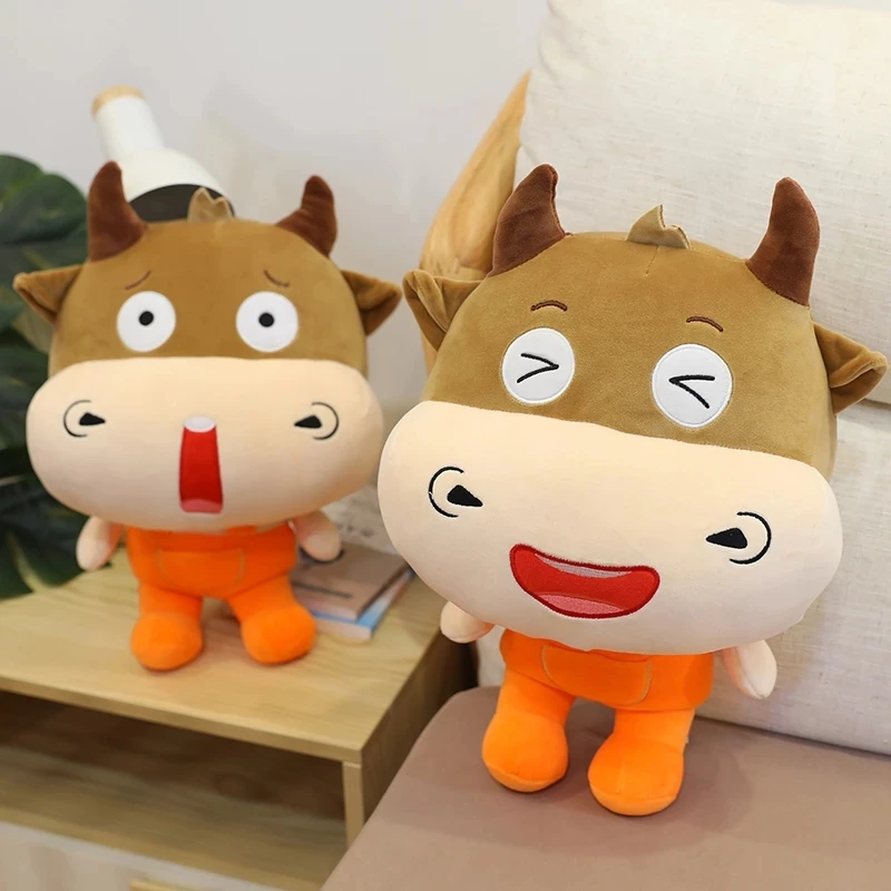 

Мягкая плюшевая игрушка в виде скота, 25-45 см