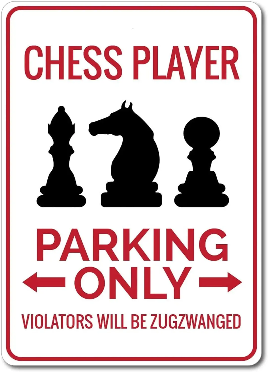 Шахматный фанер Sgn Prkng Декор для шахматной полы Gft любителей шахмат Chess Grge Offce Tvern