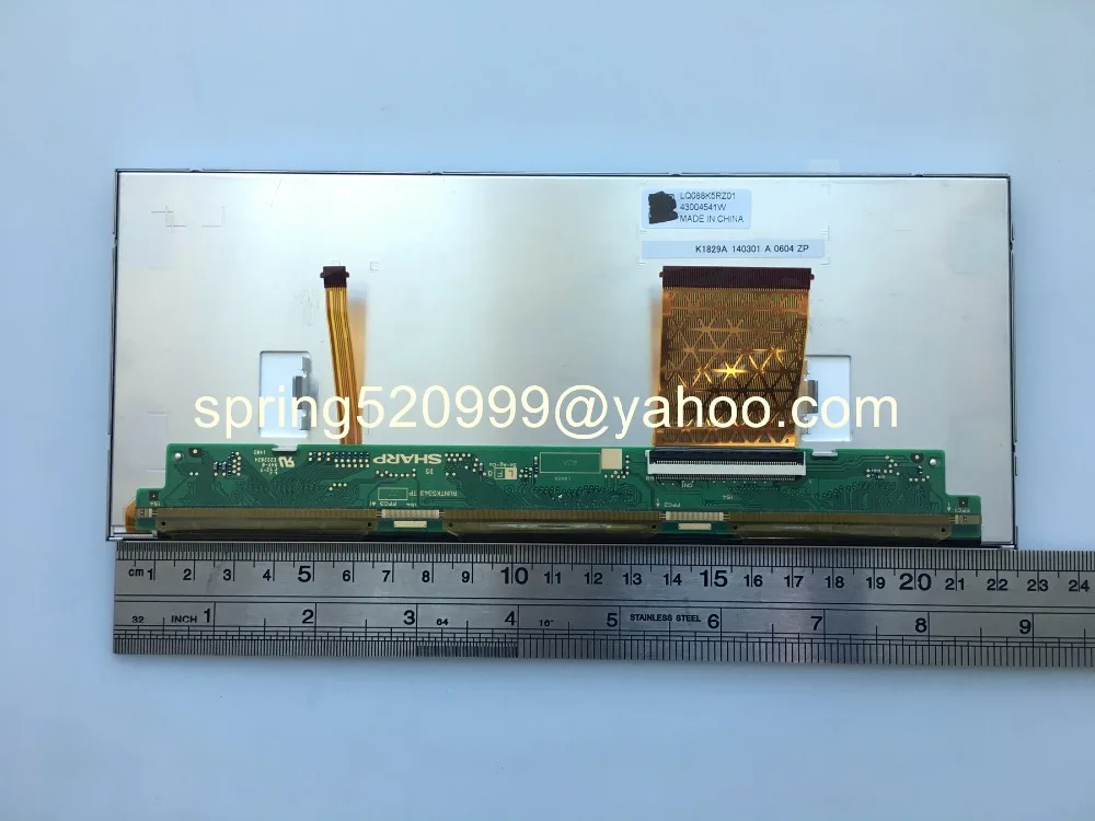 Новый ЖК-дисплей 8 дюйма LQ088K5RZ01 LQ088K5RZ05 экран BM 937087001 для Bmw CID F25 X3 2015 автомобильная