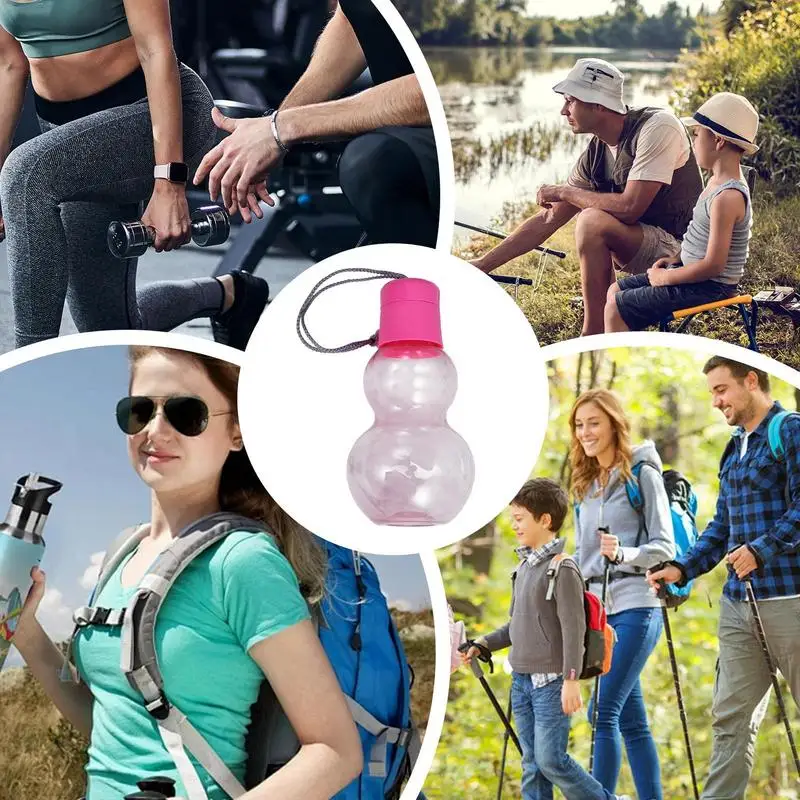 Чайник-тыква для путешествий бутылка воды 460 мл спортзала Детская школьная тыква