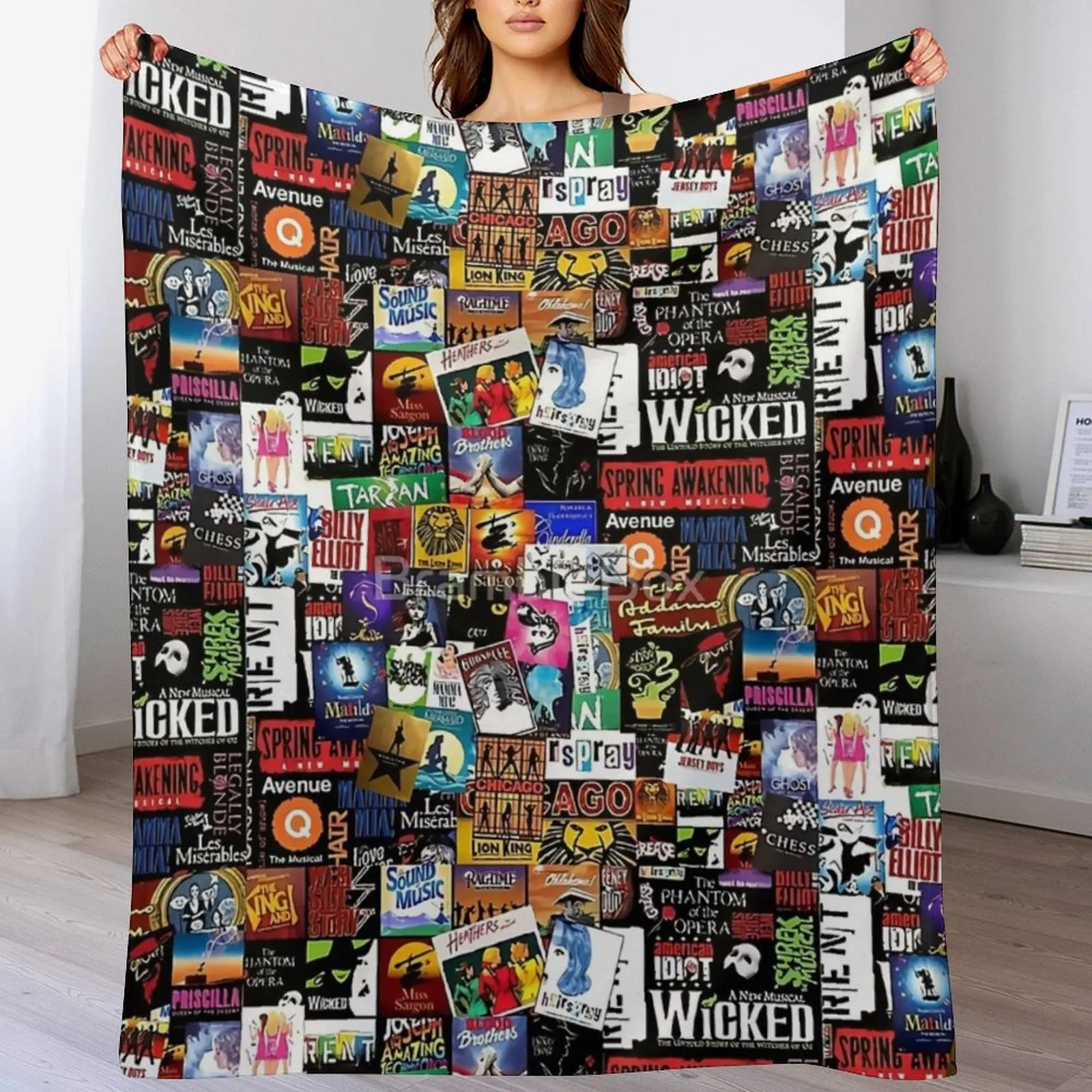 Музыкальное одеяло Collage II Большие одеяла и