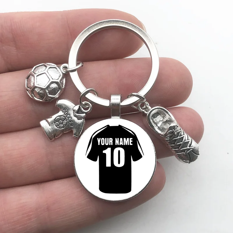 

Football Diy Custom Name Keychain To Play Football Boy Keychain, Diy Keychain For Football Lovers, Fashion Gift Keychain For Foo