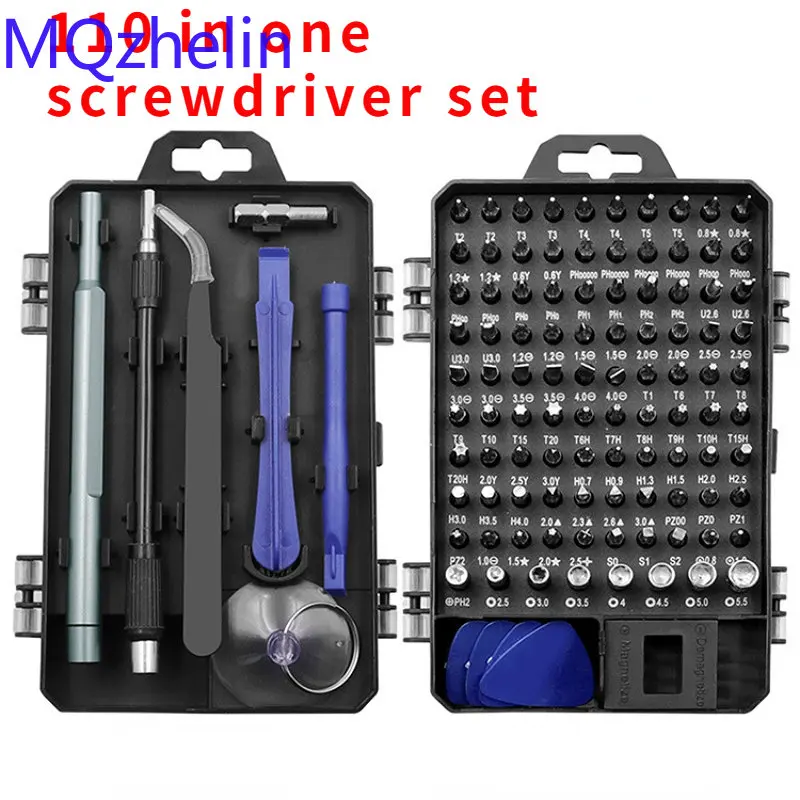 

110-in-one High Hardness Mobile Phone Computer Disassembly Tool Multi-purpose Maintenance Disassembly Screwdriver Set