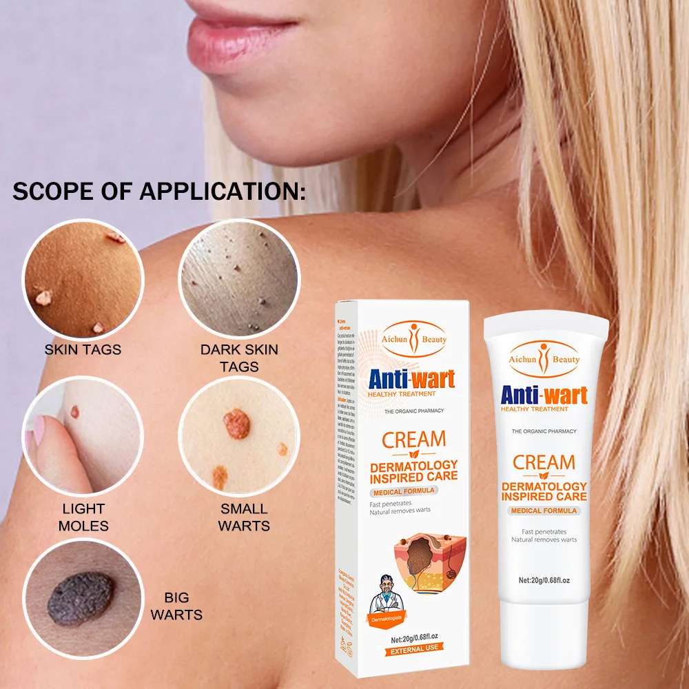 

Skin Tag Remover Painless Mole Skin Dark Spot Wart Removal Serum Freckle Face Tags Treatment Remove Cream Essential Oil AC2003