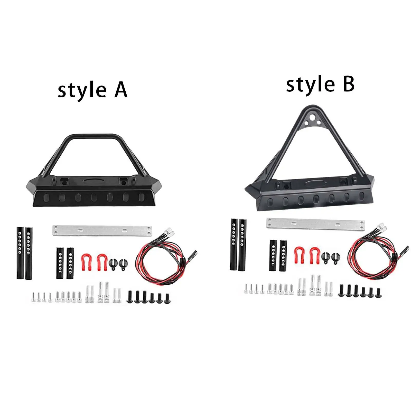 

Универсальный бампер, металлический передний бампер 1/10, Сменные аксессуары, усовершенствованные компоненты, металлический передний бампе...