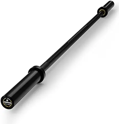 

4ft/5ft/6ft Barbell for Strength Training and Weightlifting, 2 Inch with 2 Collars for Squats, Deadlifts, Presses, Hip Thrusts