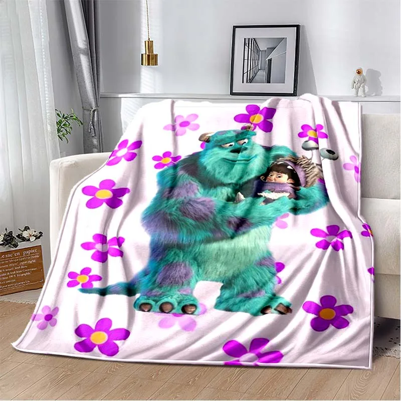 Disney Monsters Inc. Одеяло с героями мультфильмов дорожное одеяло для пикника детские