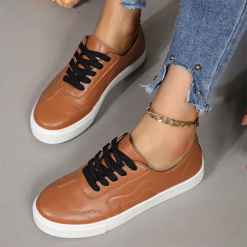 Женские кроссовки на плоской подошве Повседневные Классические для бега и