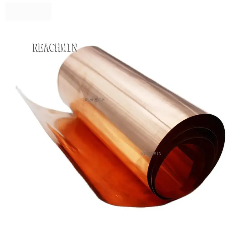 1m Long Copper Foil Shim Film Sheet 0.01mm 0.02mm 0.03mm 0.04mm 0.05mm 0.06mm 0.07mm 0.08mm 0.1mm 0.2mm 0.3mm 0.4mm 0.5mm 0.6mm