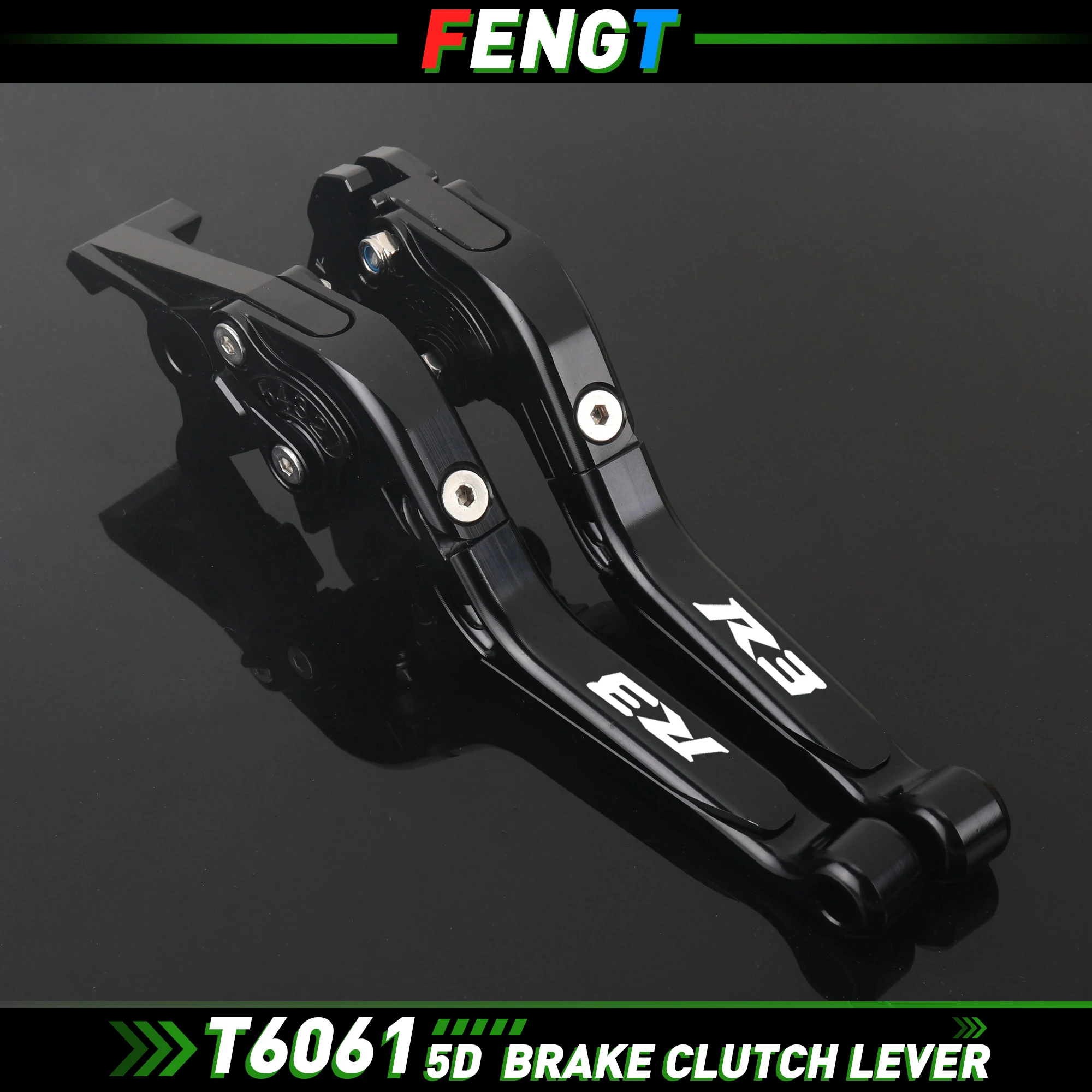 Для Yamaha YZF-R3 2015-2024 рычаг тормозной Рычага Сцепления Мотоцикла Набор регулируемых складных рычагов защиты ручки YZFR3 R3