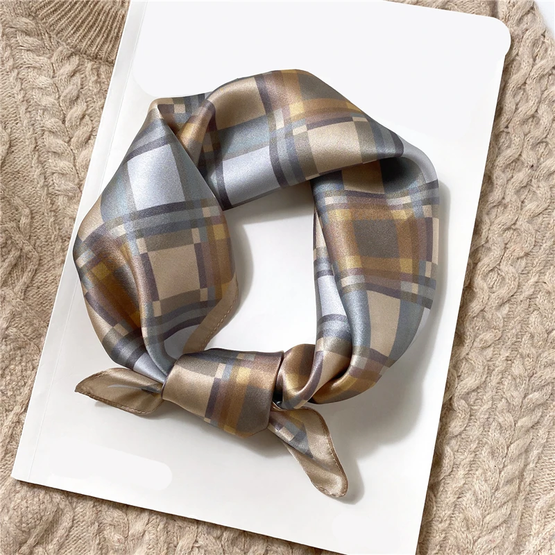 

100% шелковый шарф с квадратным вырезом, повязка для волос для женщин, высокое качество, чистый натуральный бандана, подарок для девушек, маленькие шарфы, шейный платок