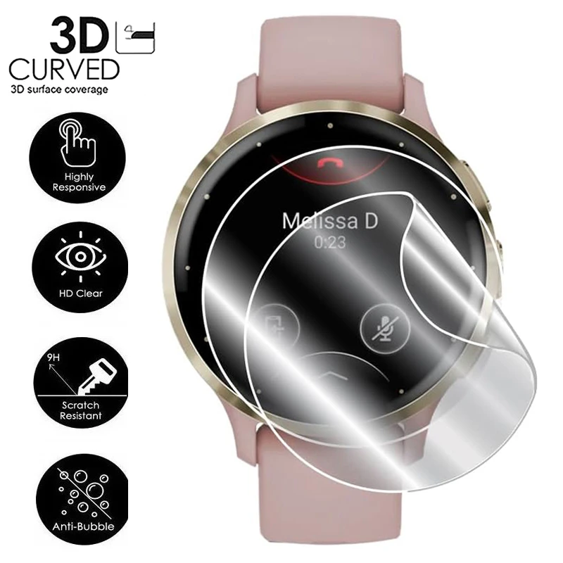 1-5 шт. гидрогелевые пленки для Garmin Benz 3/3s мягкая зеркальная защита экрана защитная