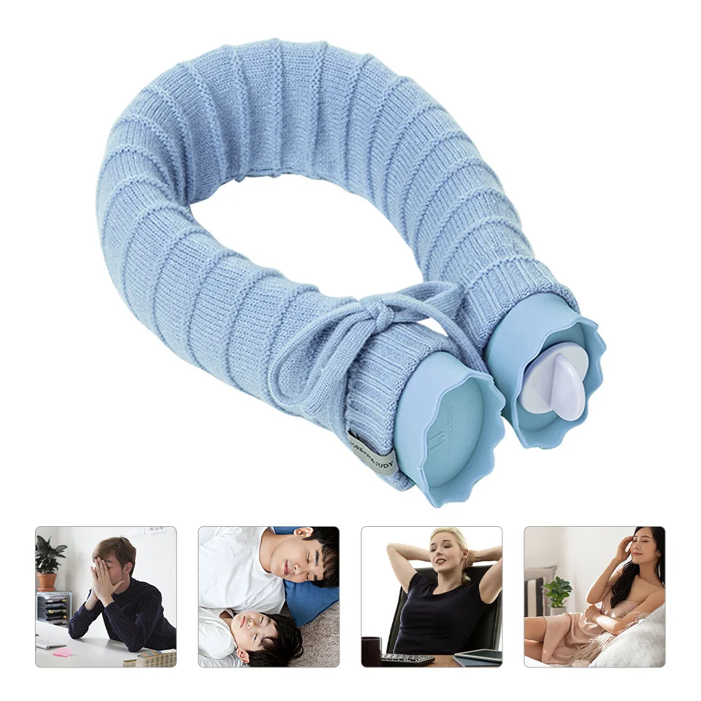 

Hot Water Bottle Neck Rubber Warmer Heating Cover Pad Home Shoulder Cold U Bottles Cloth Travel Owl Baby Shape Vertebra Covers