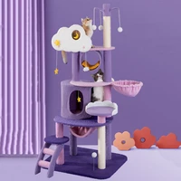 luxury pet cat tree tower condo cat house multi level cat scratching post for cats climbing frame jumping toy spacious perch