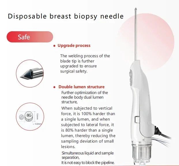 Устройство для груди EnCor Enspire Core с вакуумными иглами 7G использования в больнице