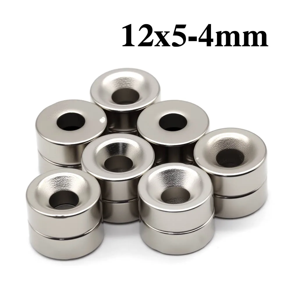 

Супер мощный круглый неодимовый магнит 12x5-4 мм