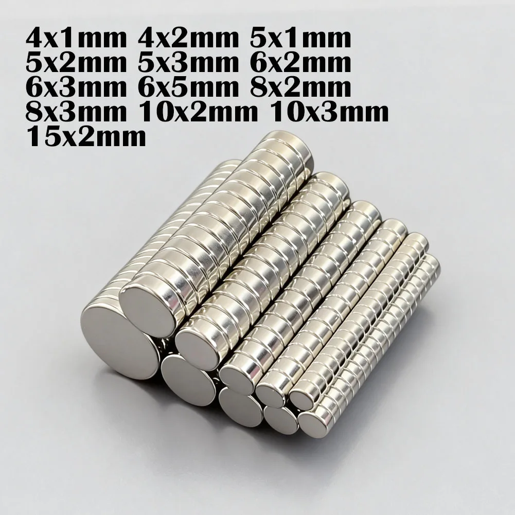 Фото Мощные неодимовые магниты для холодильника 4x1 4x2 5x1 5x2 5x3 6x2 6x3 6x5 8x2 8x3 10x2 10x3 15x2мм №1