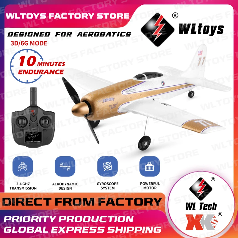 Модель самолета XK A210 T28 4Ch 384 Wingspan 6G/3D 6-осевой стабильный летательный аппарат с