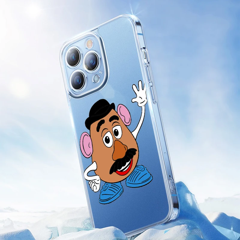 Прозрачный нескользящий чехол из ТПУ для Apple iPhone 7 8 X XR XS 11 12 13 Pro Max Mini Plus |