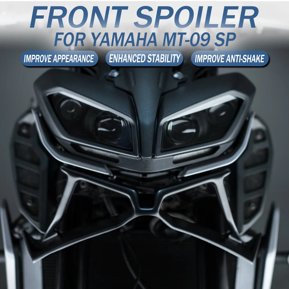 

For YAMAHA MT 09 MT-09 New 2017-2020 Front Downforce Spoilers Motorcycle Accessorie mt09 SP Downforce Naked Frontal Spoilers