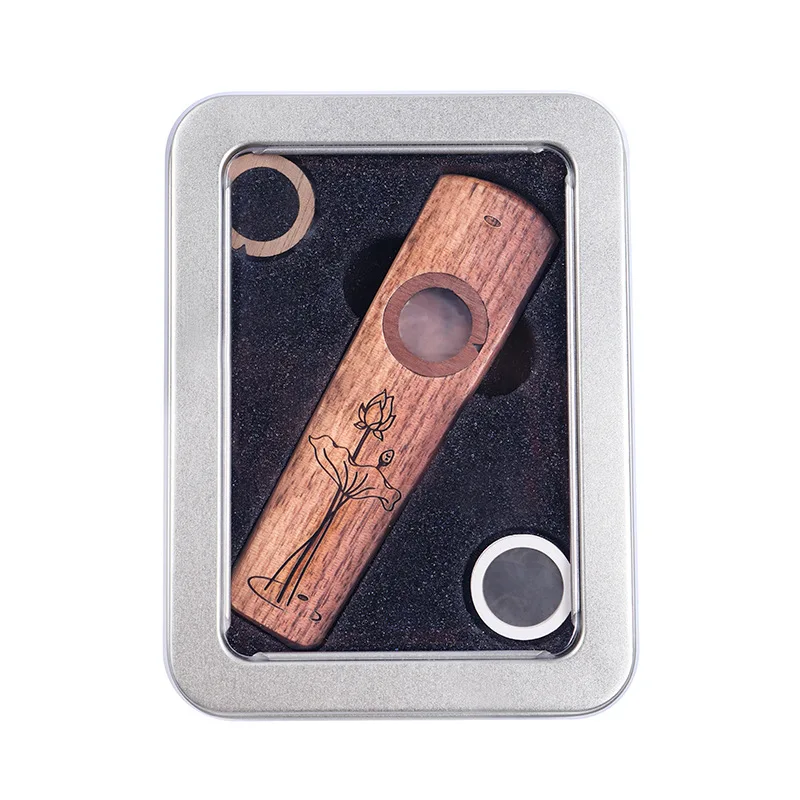 Wooden Kazoo Easy To Start Niche Instrument Accompaniment God Instrument Small Gift