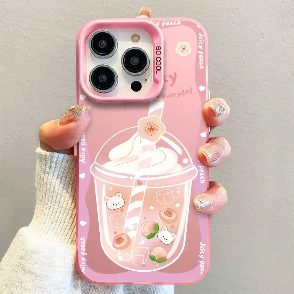 Чехол для Motorola Moto G14 G84 5G G04 G20 G10 G30 G04S G24 G34 G13 G23 G53 G22 E32S E22i Ice Cream Silver IMD телефона Marble