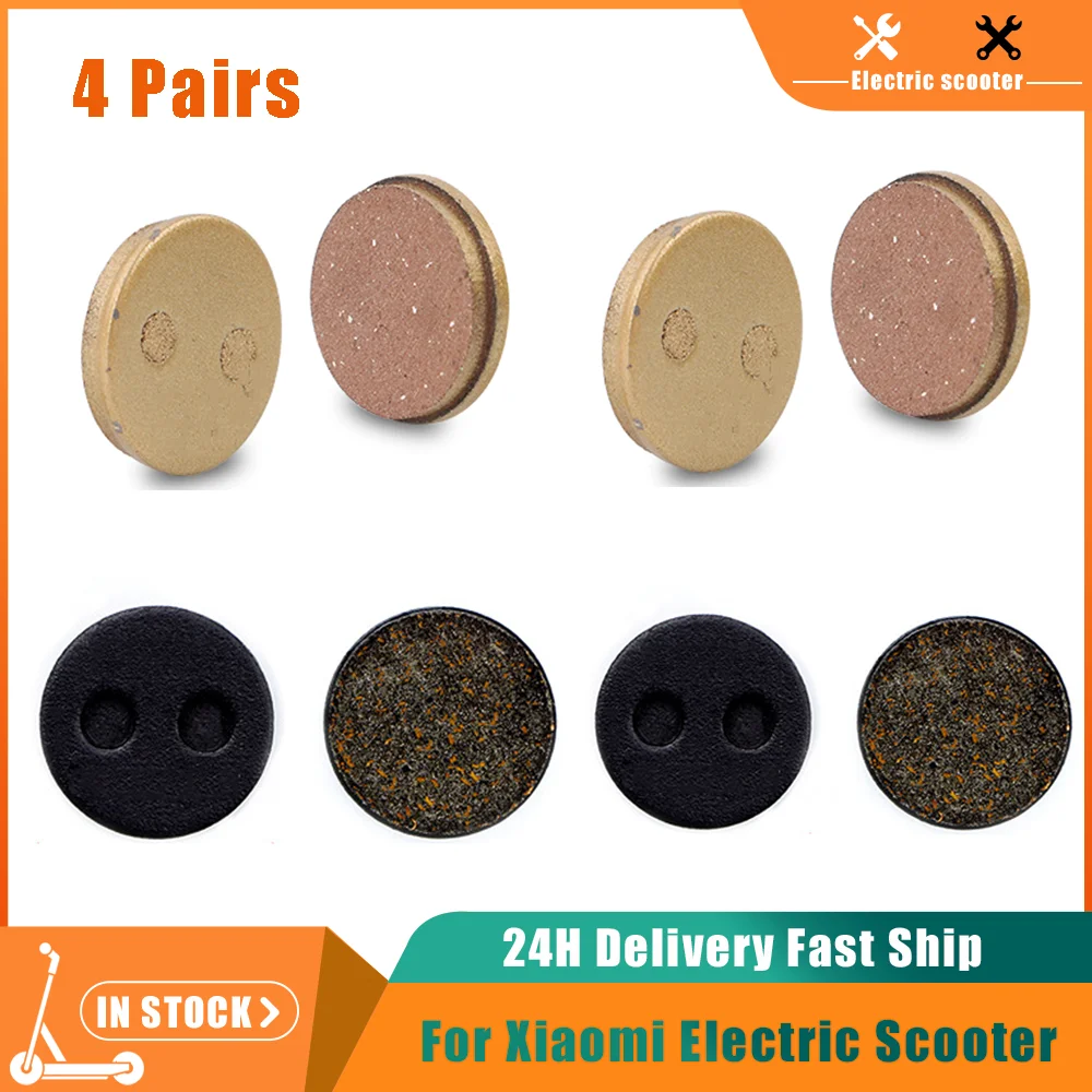 

Electric Scooter Brake Pad Rear Wheel Friction Plates Disc Brake Pads Kits Replacement Compatible For Xiaomi M365 Accessories