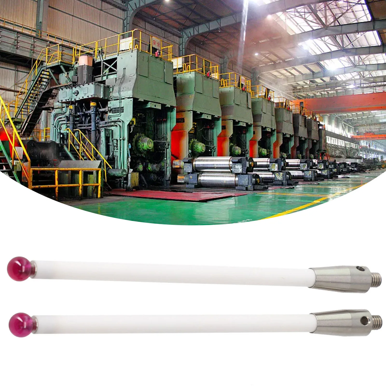 2 шт. для Renishaw A-5000-3712 CMM зонд стилус 100 мм керамический стержень-6 шариковый