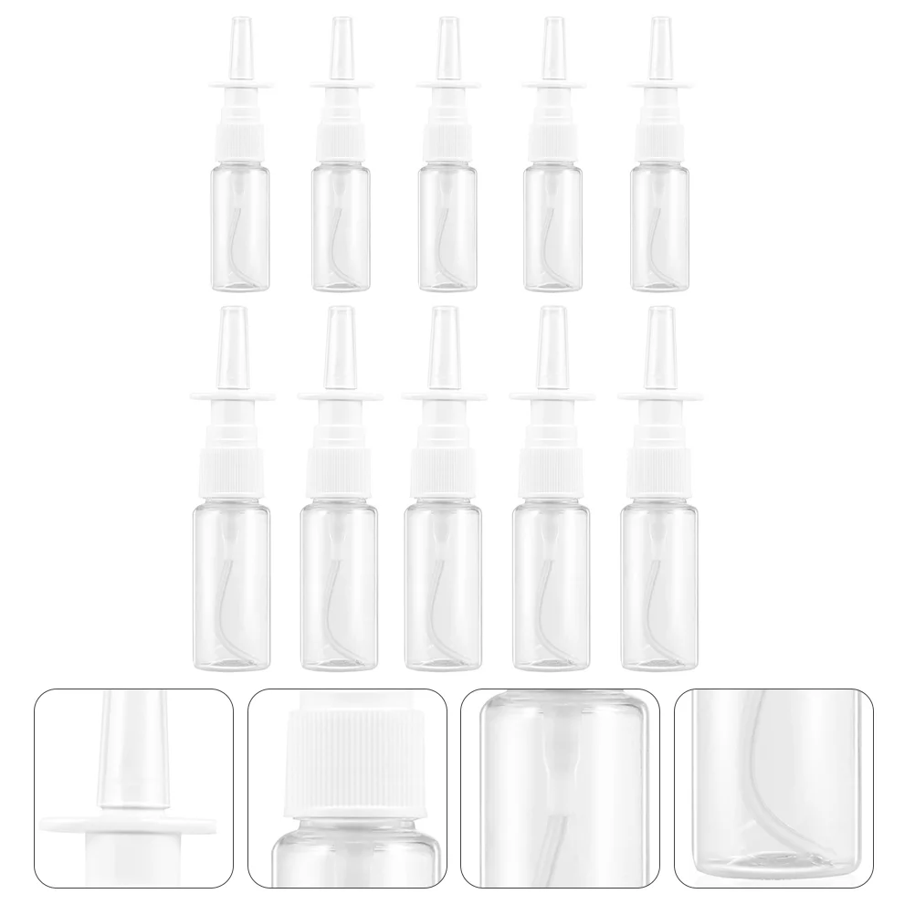 

Nasal Bottle Spray Mist Sprayer Bottles Pump Container Sprayers Fine Cleanser Refillable Makeup Spraying Sinus Supplies Saline