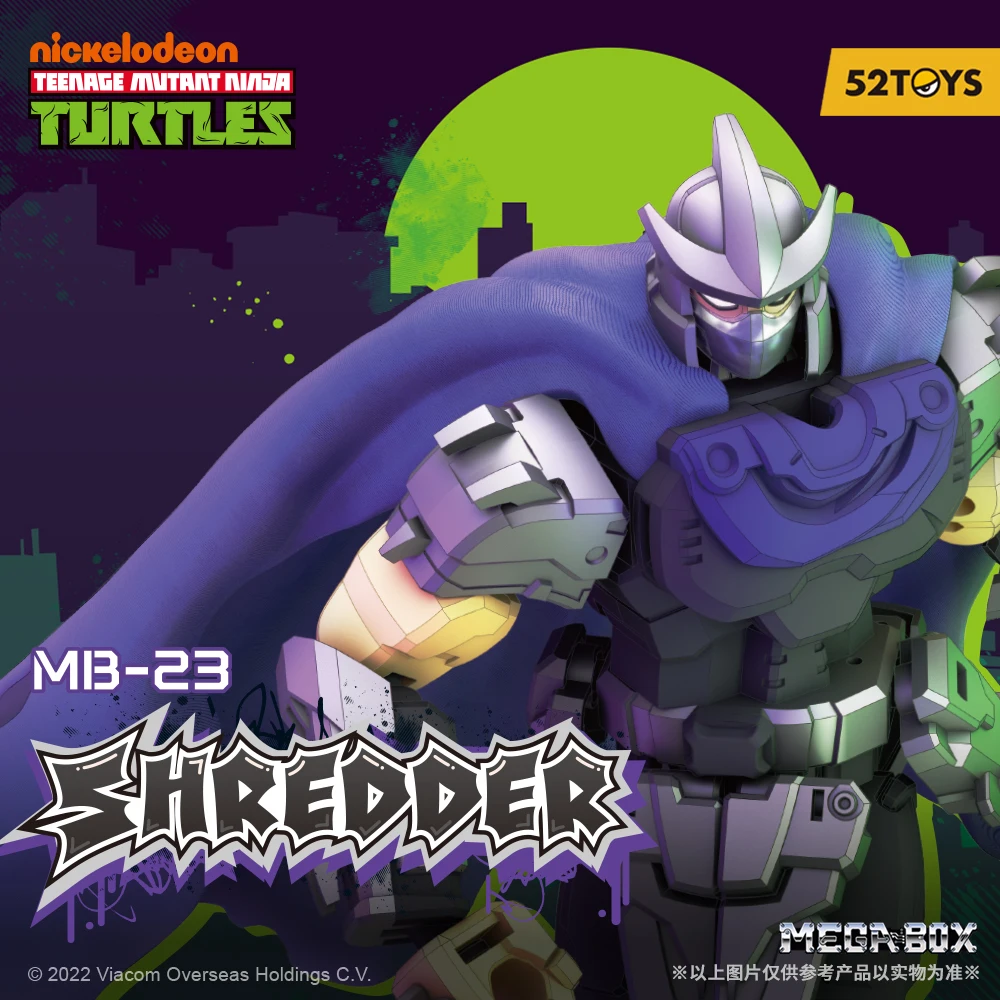 52TOYS MEGABOX MB-23 SHREDDER, Deformation Toys Action Figur