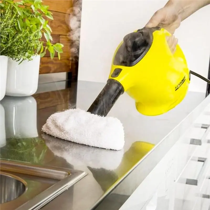 Фото Набор аксессуаров для пароочистителя ABUD для Karcher Easyfix SC1 SC2 SC3 SC4-ткань для пола, чехлы для ручных насадок, абразивная ткань, круглый Br №2