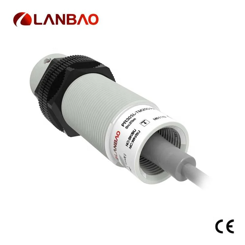 Пластиковый фотоэлектрический оптический датчик приближения LANBAO M30 на большое