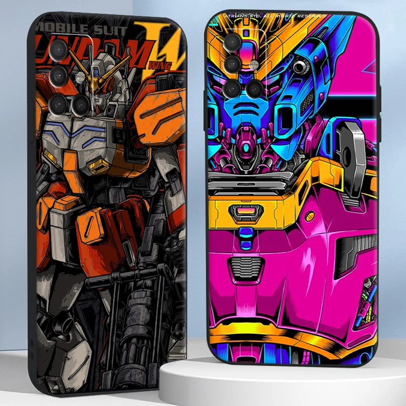 

GUNDAM Bandai Anime Phone Cases For Samsung A51 5G A31 A72 A21S A52 A71 A42 5G A20 A21 A22 4G A22 5G A20 A32 5G A11 Cases TPU