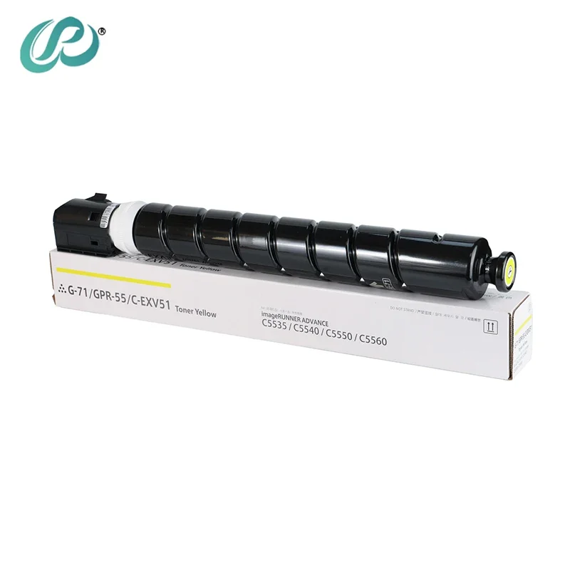 

4pcs G71 GPR-55 C-EXV51 Toner Cartridge Compatible for CANON iR C5535 5540 5550 5560 DX C5735 5740 5750 5760 Copier Cartridges