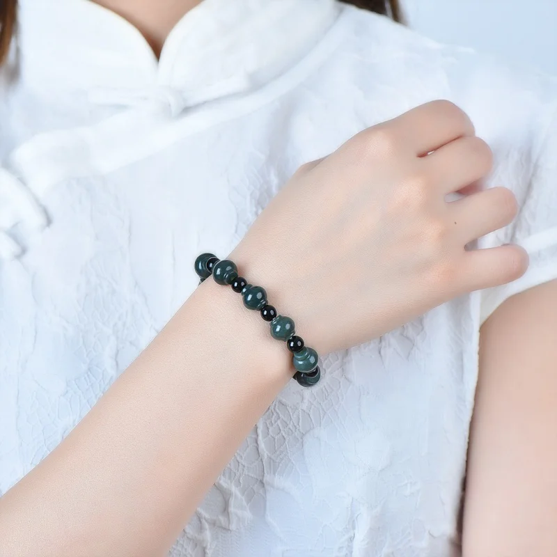 Изысканный Синьцзян Природный Хэтянь нефрит 》 модный простой элегантный